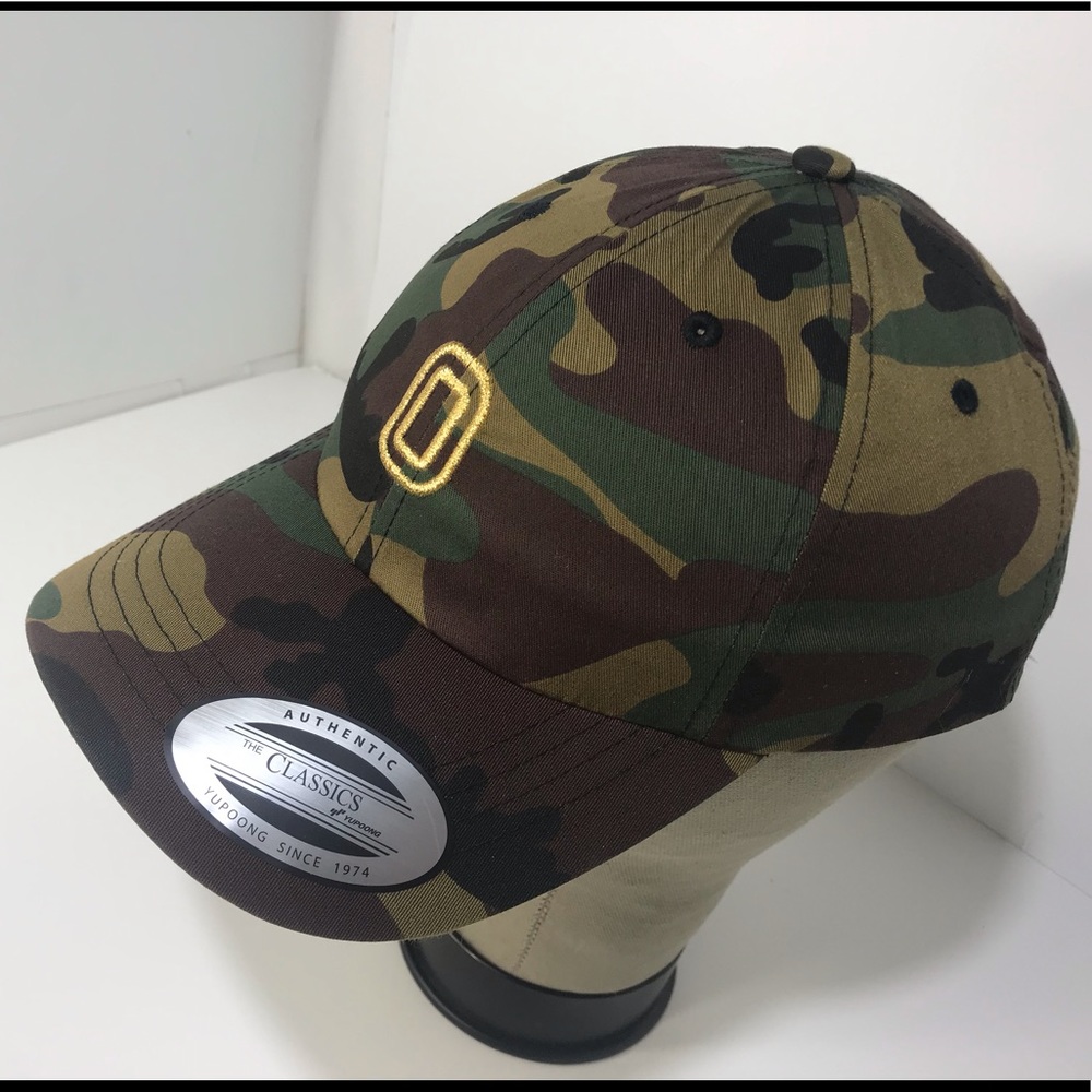 Authentic The Classics Yupoong Camo Hat "OVERTIME"
